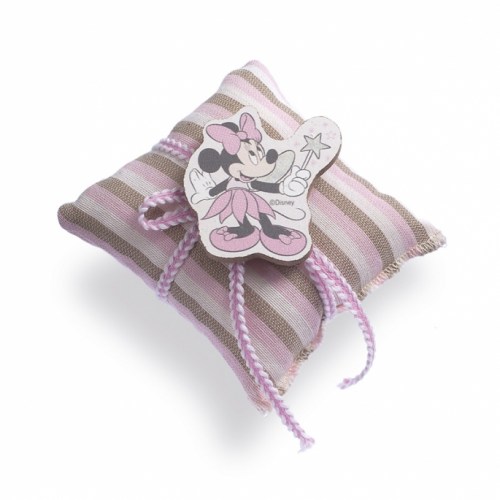 Mπομπονιέρα Βάπτισης Minnie Νεράιδα Μαξιλαράκι